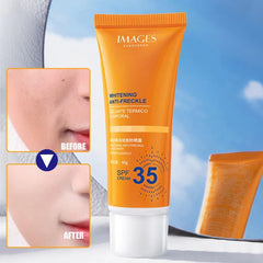 Images Anti-Freckle Whitening SPF35 Sunscreen Cream - 40g