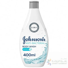 JOHNSON'S Anti-Bacterial Body Wash Sea Salt - 400ml