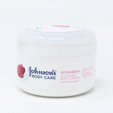 JOHNSON'S Vita-Rich Rose Water Body Cream - 200ml