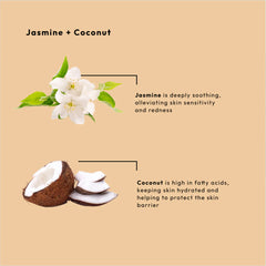 Be Care Love Jasmine and Coconut Smoothing Spa 4 Pcs Set