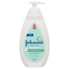 Johnsons Baby Milk Rice Hair & Body Bath - 500ml