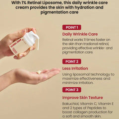 K-Secret Seoul 1988 Retinal Liposome 1% + Fermented Rice Cream - 50ml