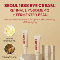 K-Secret Seoul 1988 Eye Cream Retinal Liposome 4% + Fermented Bean - 30ml - Made in Korea
