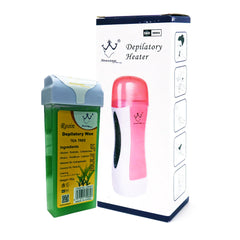 Depilatory Heater with Rosin Wax