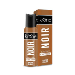 Krone Noir Brown Champ Gas-Free Men's Deodorant Body Spray – 120ml