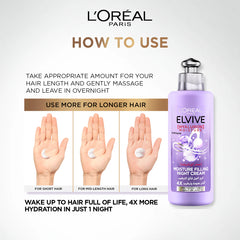 LOreal Paris - Elvive Hyaluron Moisture - Moisture Filling Night Cream - 200ml