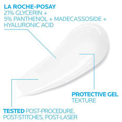 La Roche-Posay Cicaplast Gel B5 Glycerin Skin Protectant 21%, For Dry Cracked, Chapped Skin, 40ml