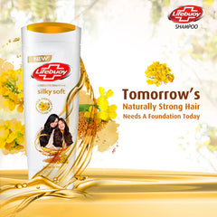Lifebuoy Silky Soft Milk Protein + Mustard Oil Strength Shampoo 175ml