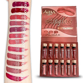 Aqua Color Line 12 Pieces Lip Gloss