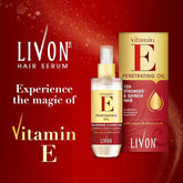 Livon Vitamin E Penetrating Serum Oil For Stronger & Thicker Hair - 100ml