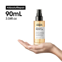 Original Loreal Absolute Repair 10 in 1 Oil 90ml (Mythic Oil Formulation)