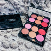 6 Colors M.A.C Blusher Palette