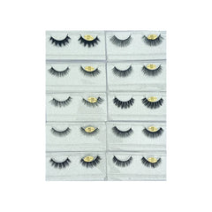 Glamorous Face 6D Mink Hair Eyelashes 10 Pieces GF 8065