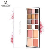 MISS ROSE Eyeshadow and Blush Palette