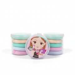 Makeup Mini Puff Jar - 5 Pcs