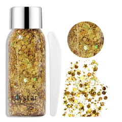 July Star Makeup Glitter Liquid Eye Shadow - 30ml