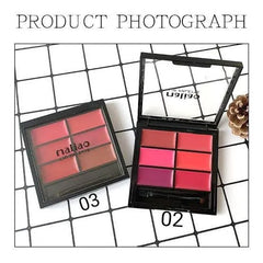 Malioa 6 Color Lip Palette For Women - 9g