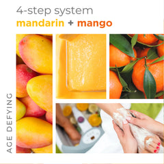Be Care Love Mandarin and Mango Age-Defying Spa 4 Pcs Set