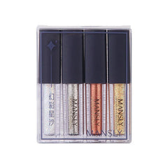 Manslay 4 Pcs Liquid Glitter Eyeshadow Set