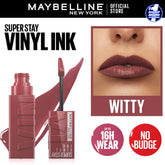 Original Maybelline Superstay Vinyl Ink Liquid Lipstick - Witty 40