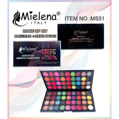 Mielena 36+36 Color eyeshadow palette