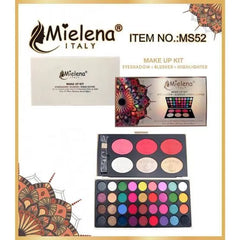 Mielena Eyeshadow+Highlighter+Blush Palette