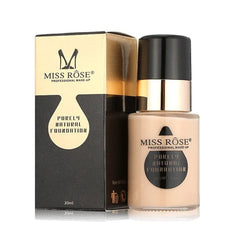 Miss Rose Waterproof Moisturizing Oil Free Full Coverage Foundation - 30ml