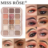 Miss Rose Glam Eyeshadow Palette - 15 Color