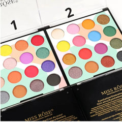 Miss Rose Matte And Shimmer makeup Eyeshadow Palette - 16 Color