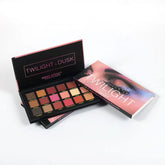 Miss Rose Twilight Dusk Palette Matte And Shimmer Eyeshadow - 18 Color
