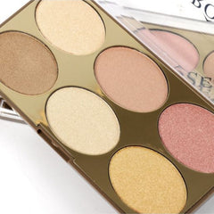 Miss Rose Gilded Ellipse Highlighters Kit