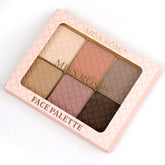 Miss Rose Square Face Kit - 6-Color