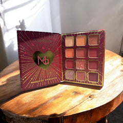 Mocallure 4 in 1 Red Mini beauty book palette