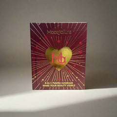 Mocallure 4 in 1 Red Mini beauty book palette