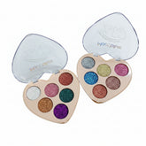 Mocallure Heart Glitter Eyeshadow Palette - 6 Colors