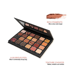 Klara Cosmetics 24-shade 'Mumbai' eyeshadow palette