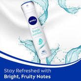 NIVEA Fresh Comfort Deodorant Spray for Women – 150ml