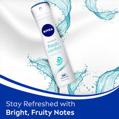 NIVEA Fresh Comfort Deodorant Spray for Women – 150ml