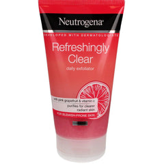 Neutrogena Refreshingly Clear Daily Exfoliator with Pink Grapefruit & Vitamin C – 150ml