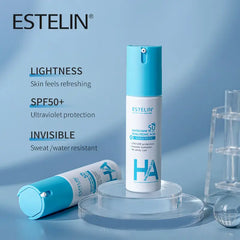 Estelin Water Bank Hyaluronic Acid Sunscreen Spf 50 Pa+++ UVA/UVB Protection - 60g