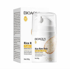 Bioaqua Rice Raw Pulp Face Cream - 50g