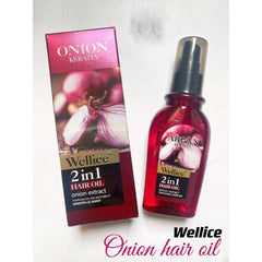 Wellice Onion Keratin 2in1 Hair Oil Onion Extract