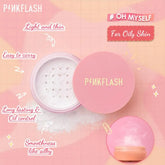 PINKFLASH Oil Control Matte Waterproof Long Lasting Sweat Proof Loose Powder