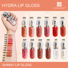 ROSE BERRY Hydra Lip Gloss β 6.5ml (Each)