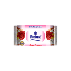 Relax Rose Essence Facial Wipes 72s