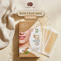 Sweet Face Rice Extract Face Wax Strips- 20 Strips