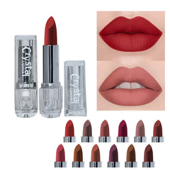 Romantic Bird Velvet Matte Lipstick Set - 12 Pcs