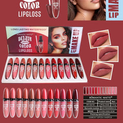 Romantic Matte Beauty Color Lipgloss