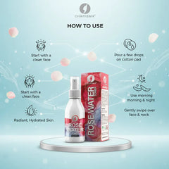 Charisma Cosmetics Rose Water Toner - 120ml
