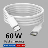 USB-C to USB-C or USB-C to Lightning charging cables